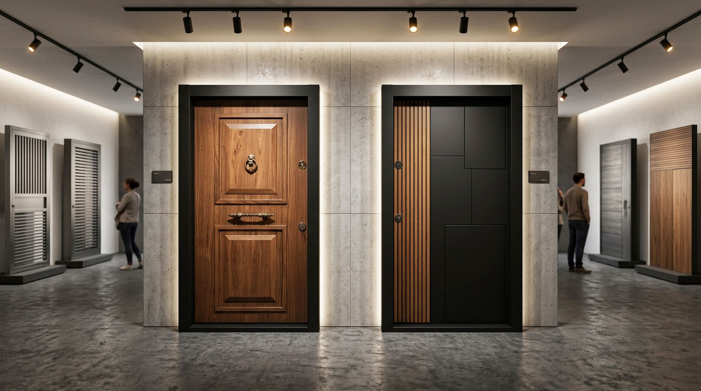 تفاوت درب ضدسرقت کلاسیک و مدرن
