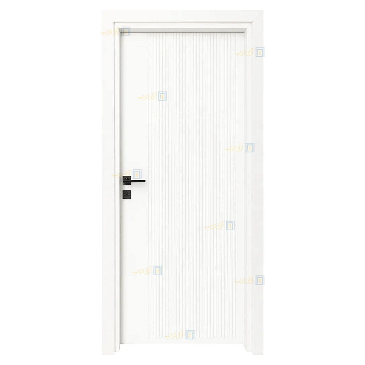 درب اتاقی مدرن روکش PVC سوپر مات کد A 104