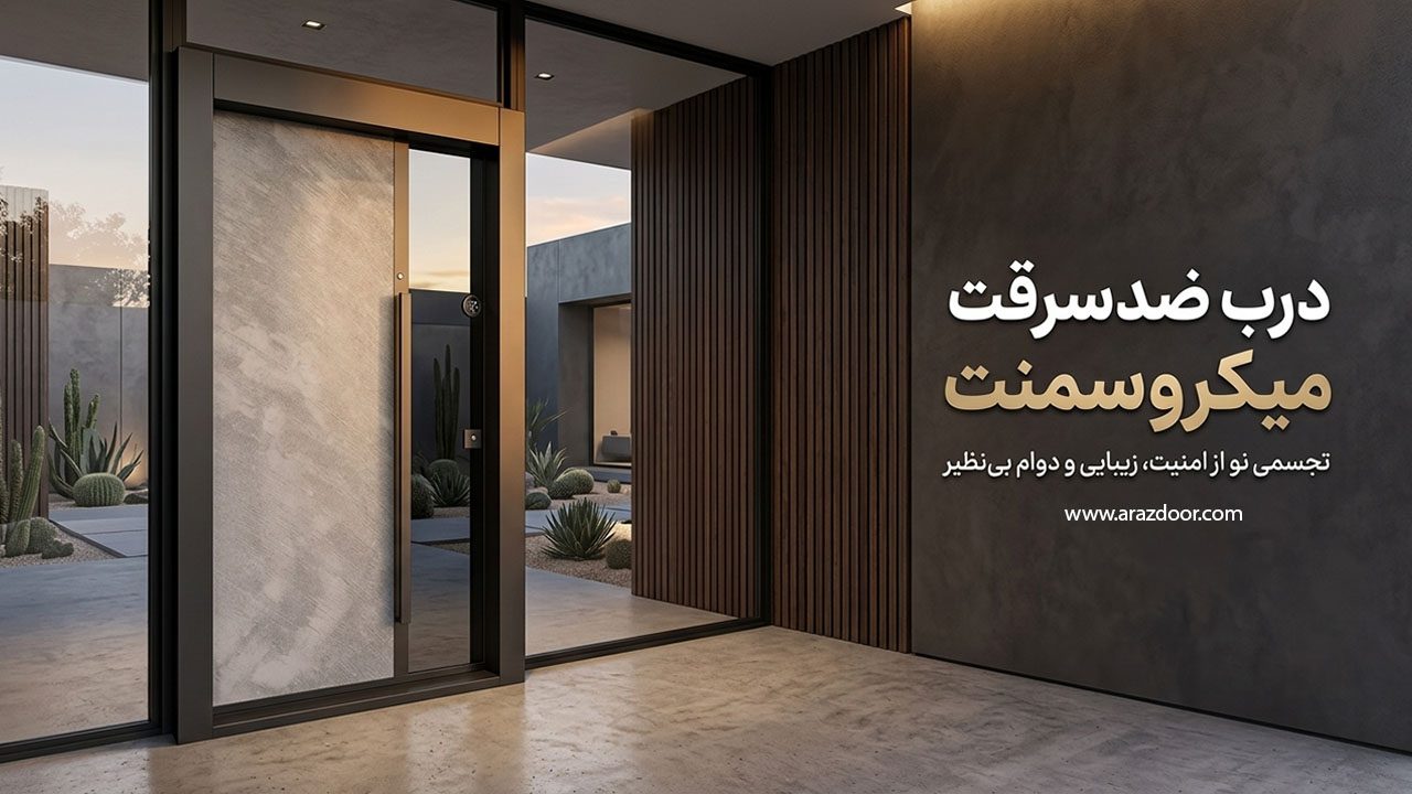 درب ضدسرقت میکروسمنت چیست؟